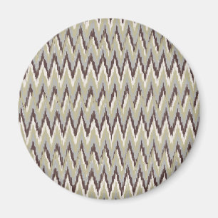 Imã Padrão ZigZag do Café e Sage