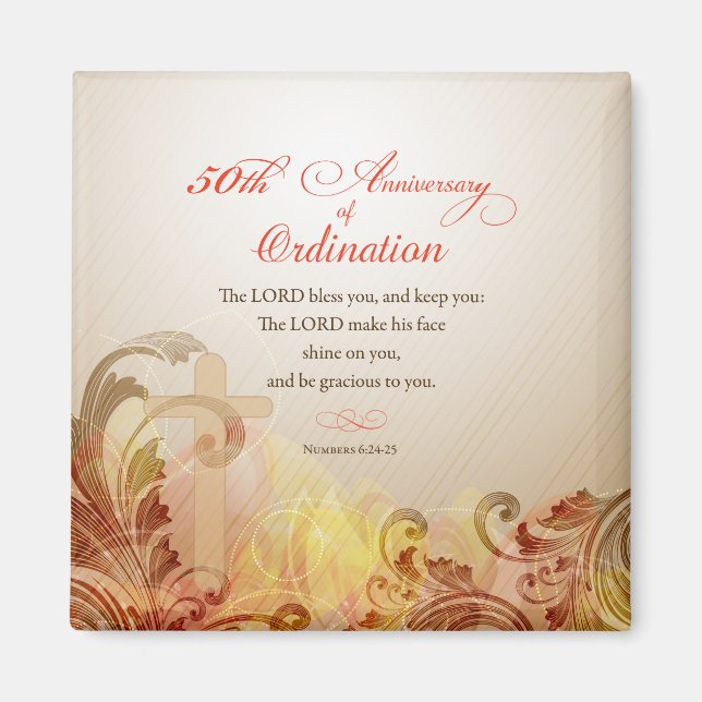 Imã Padre, 50º Aniversário da Bênção da Ordenação (Frente)