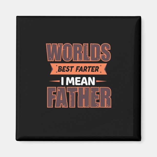 Imã Padre Gift | Quero Dizer Pai (Frente)