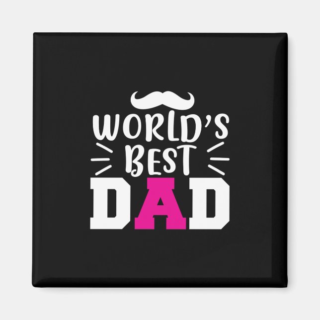 Imã Padre Gift World é o melhor Pai (Frente)