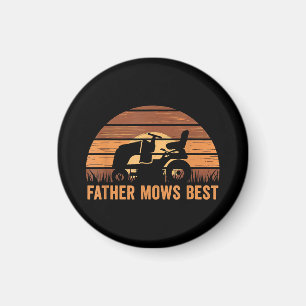Imã Padre Mows Best Lawn Care Pai Movendo Gordura