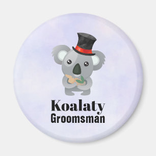 Imã Padrinho de casamento Koala Pun Koalaty