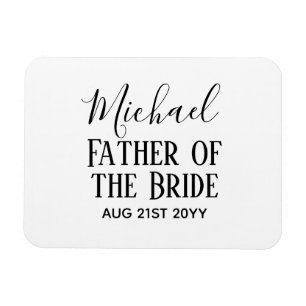 Ímã PADRINHOS DE CASAMENTO Bestman do ORÇAMENTO prese