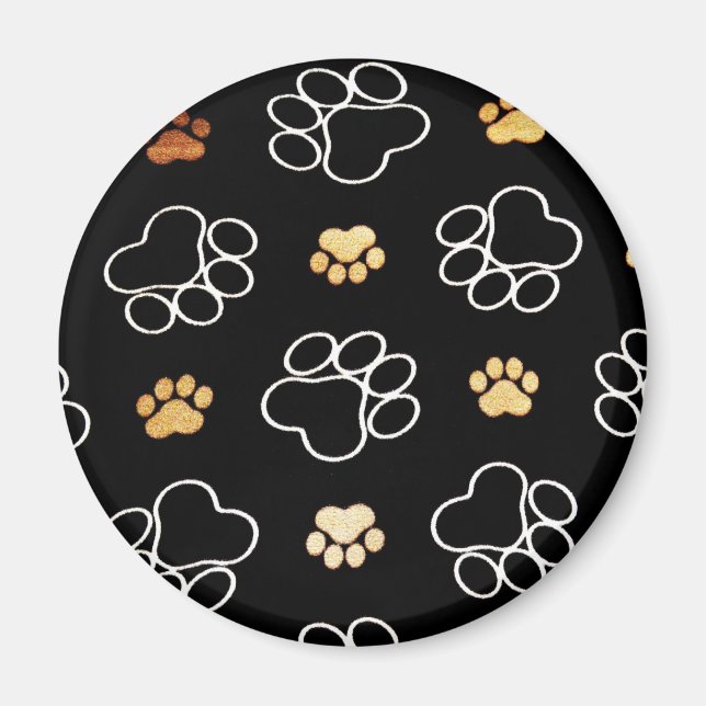 Imã Padrões de passagens de cães (Frente)