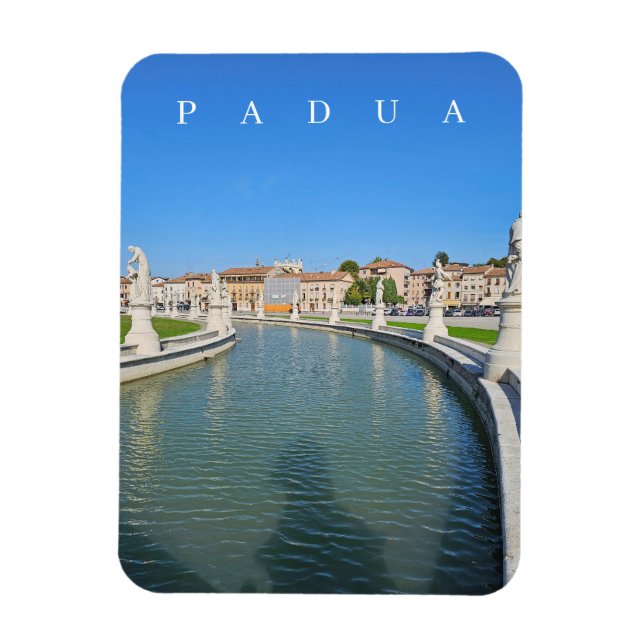 Ímã Padua Prato della Valle imã de geladeira (Vertical)