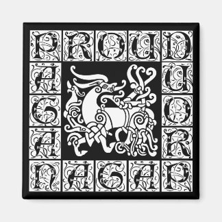 Imã Pagan Stag Magnet