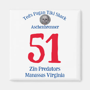 Imã Pagan Tiki Shack Zin Predators Manassas VA