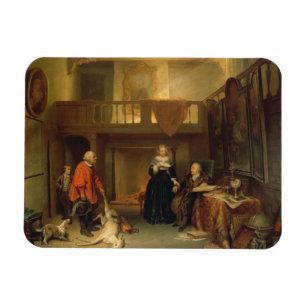 Ímã Pagando o Tithe (óleo no painel)