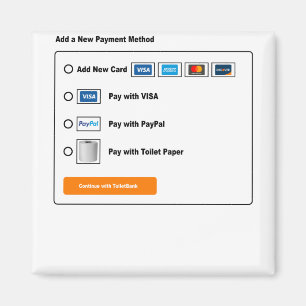 Imã Pagar Com Papel De Banheiro Engraçado Crise De Pa