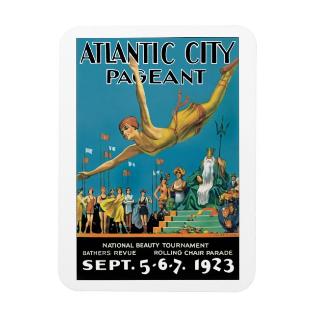 Ímã Pageant de Atlantic City (Vertical)