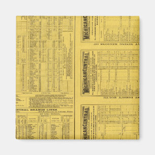 Imã Página de Texto do Michigan Central Railroad