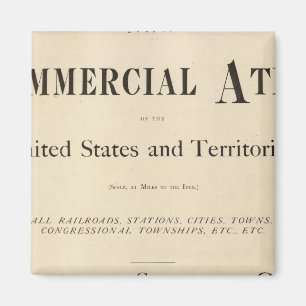 Imã Página de título Novo atlas comercial