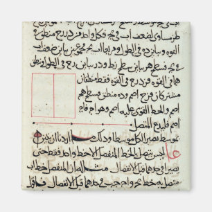 Imã Página do texto do "elementos", uma geometria do