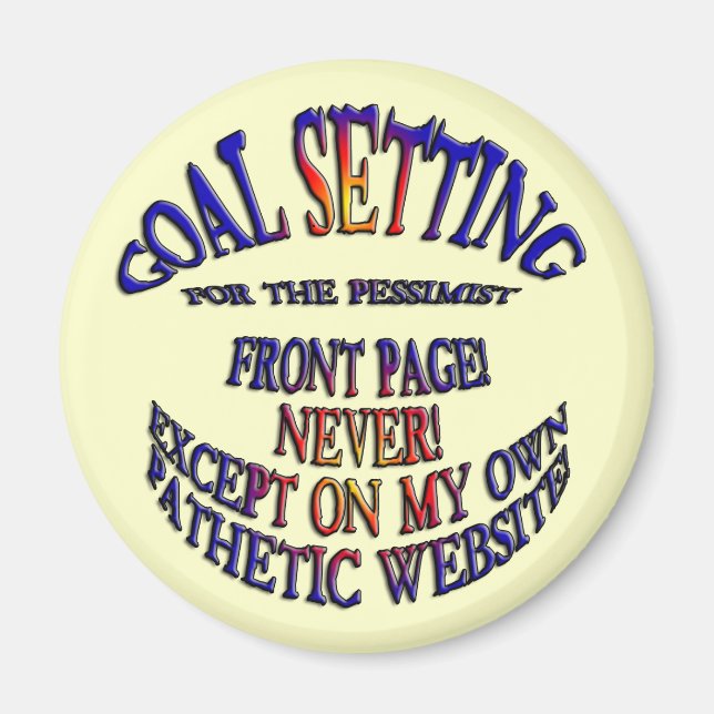 Imã Página inicial online Nunca (Frente)