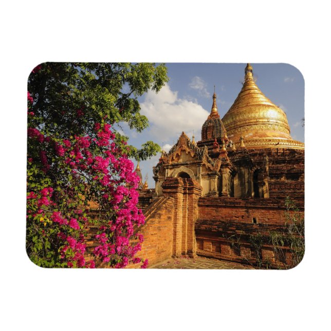 Ímã Pagode Dhamma Yazaka em Bagan (Pagan), Mianmar (Horizontal)