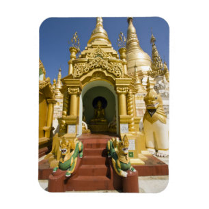 Ímã Pagode Shwedagon (Paya), grande local de templo qu