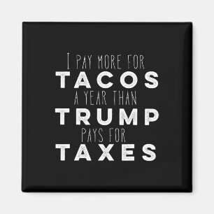 Imã Pague Mais Por Tacos Por Ano Do Que Trump Paga Por