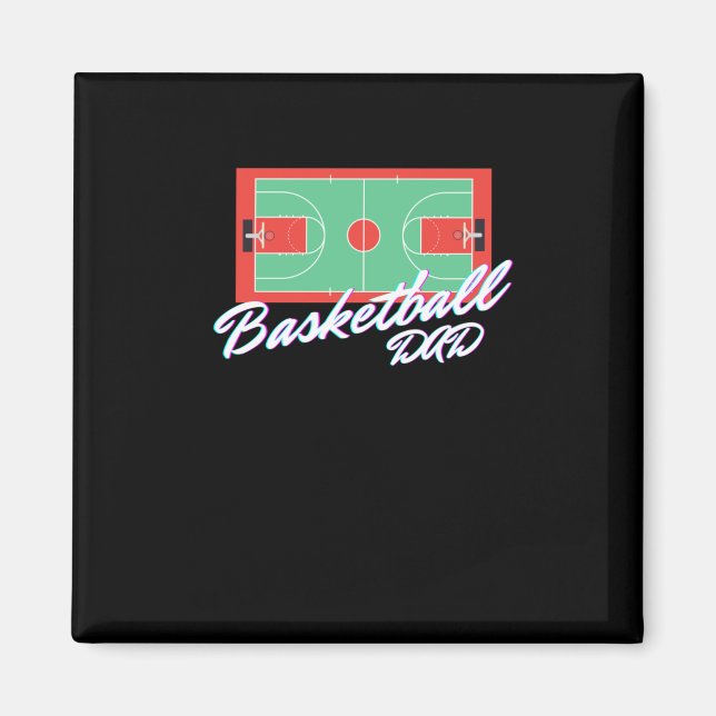Imã Pai 3 de basquete (Frente)