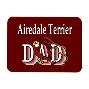Ímã Pai Airedale Terrier