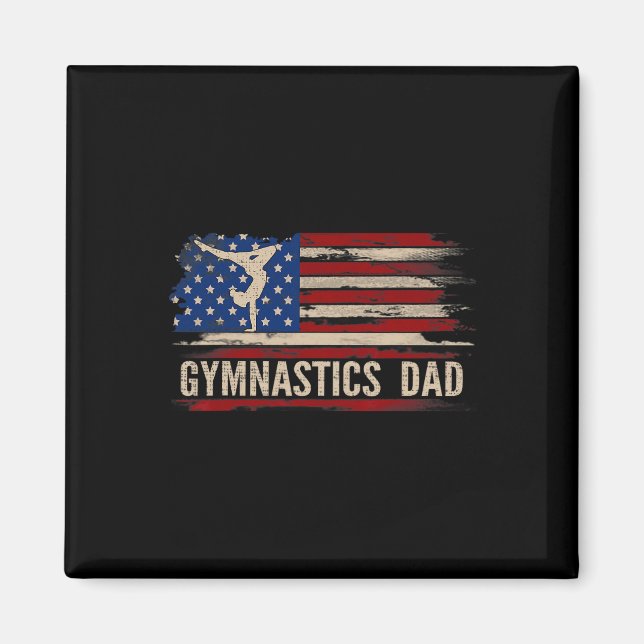 Imã Pai Americano de ginástica  de ginástica Americana (Frente)