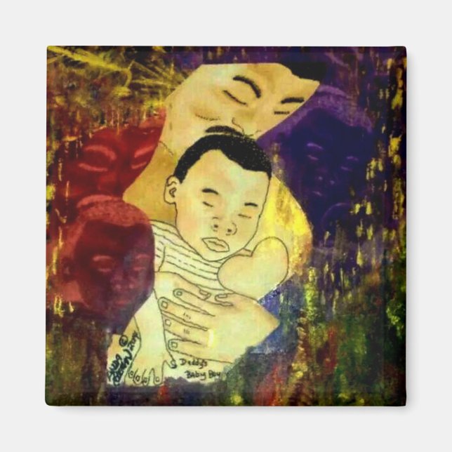 Imã Pai Baby Boy (Frente)