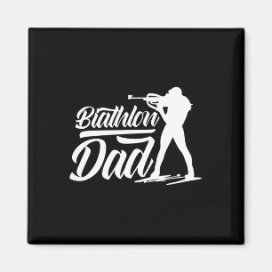 Imã Pai Biathlons Biathlons Biathlett Pai Padre