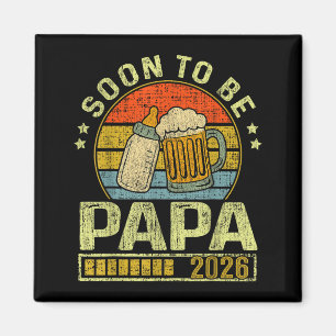 Imã Pai Breve 2026 Bebê a Caminho Promovido a Papai