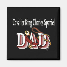 Imã pai cavalier charles spaniel Magnet