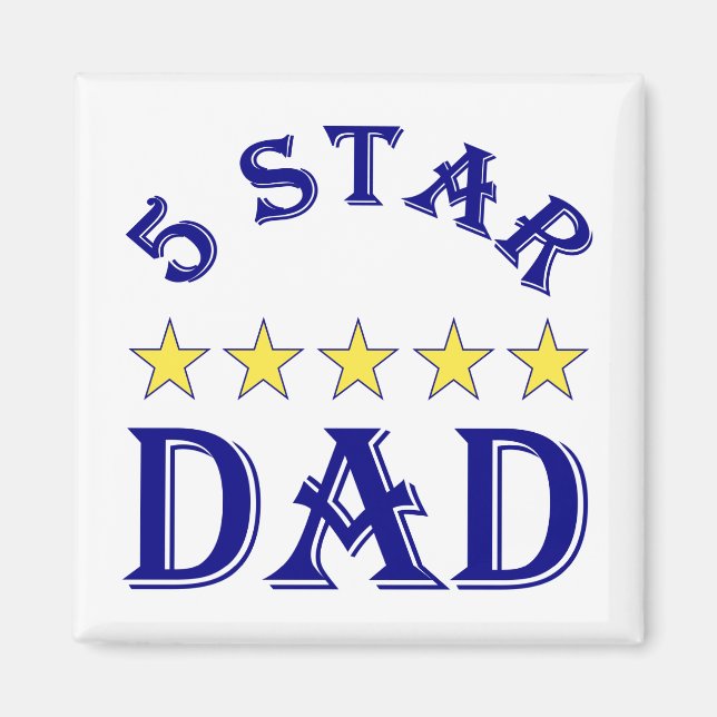 Imã Pai Cinco Estrelas (Frente)
