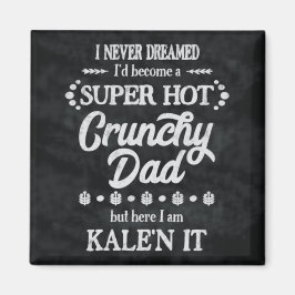 Imã Pai Crunchy Kale n It Pun Magnet