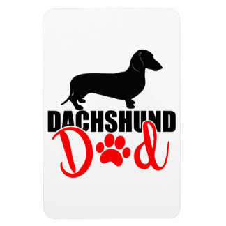Ímã Pai Dachshund Magnet 4x6