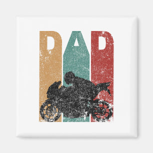 Imã Pai de bicicleta Vintage Sport Bike Gift Biker Mot