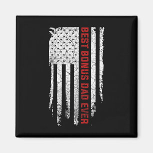Imã Pai De Bônus Ever American Flag Dia de os pais Gif