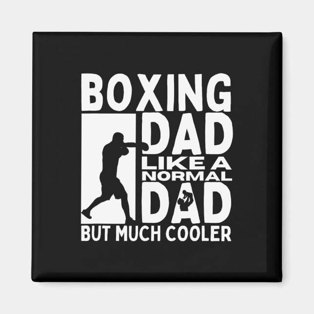 Imã Pai de Boxing Padre Cite Engraçado Boxer (Frente)