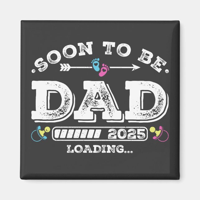 Imã Pai de Breve 2025 Quadrado Carregando (Frente)