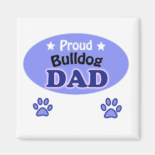 Imã Pai de Buldogue Orgulhoso