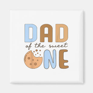 Imã Pai De Cookies Doce E primeiro aniversario De Leit