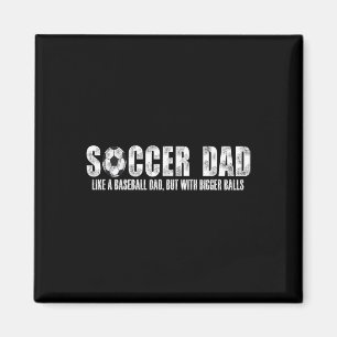 Imã Pai de Futebol Como Um Pai de Beisebol Mas Com Bol
