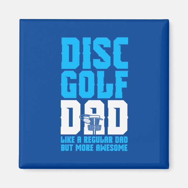 Imã Pai de Golf em Disco Ortoso (Frente)