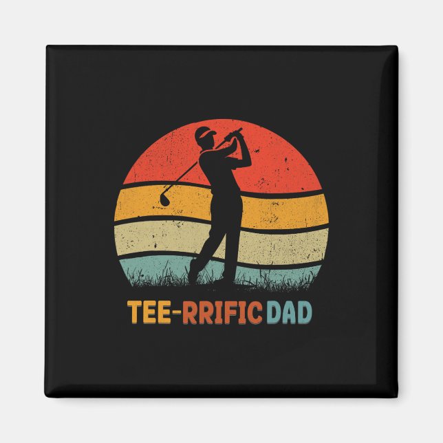 Imã Pai de Golfe - Dia de os pais de Golfe - Tea de Go (Frente)