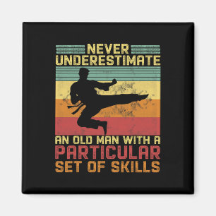 Imã Pai de Karatê Artes Marciais Aposentadoria Karatê 