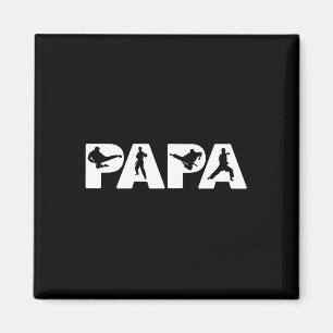 Imã Pai de Karate Pai Divertido Presente de Pai de Kar