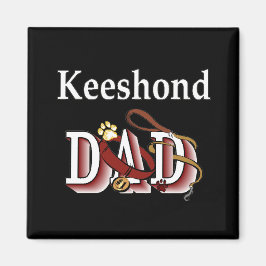 Imã pai de keeshond