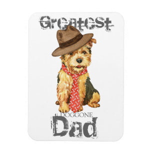 Ímã Pai de Norwich Terrier