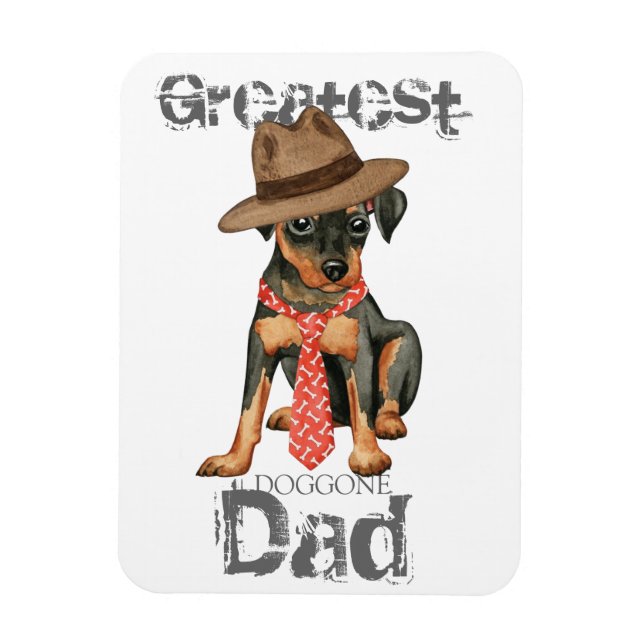 Ímã Pai de pino mínimo (Vertical)