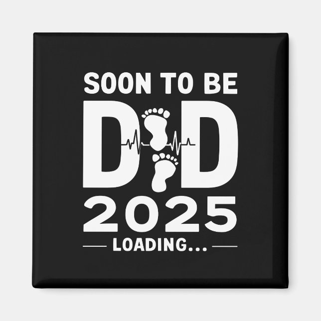 Imã Pai de Primeira Viagem Est 2025 Novo Futuro Pai  (Frente)