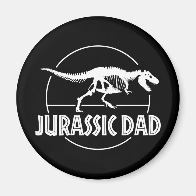 Imã Pai Dinossauro Jurássico (Frente)
