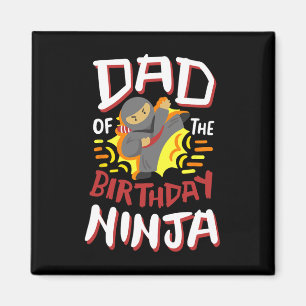Imã Pai Do Bairthday Ninja Karate Kids Bday Party F
