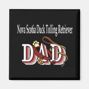 Imã pai do Retriever NOVA SCOTIA DUCK Tolling Magnet