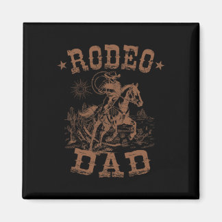 Imã Pai do Rodeio Ocidental Cowboy Papai Família Combi